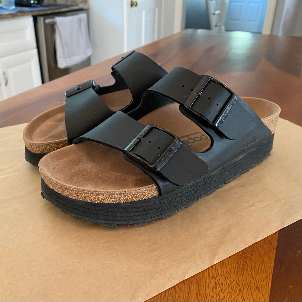 Papillio x Birkenstock Platform Arizona Sandals